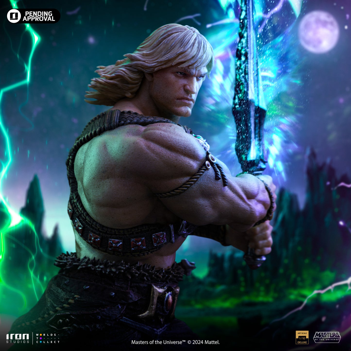 He-Man Unleashed MOTU 1/10 Scale Statue Pre-order