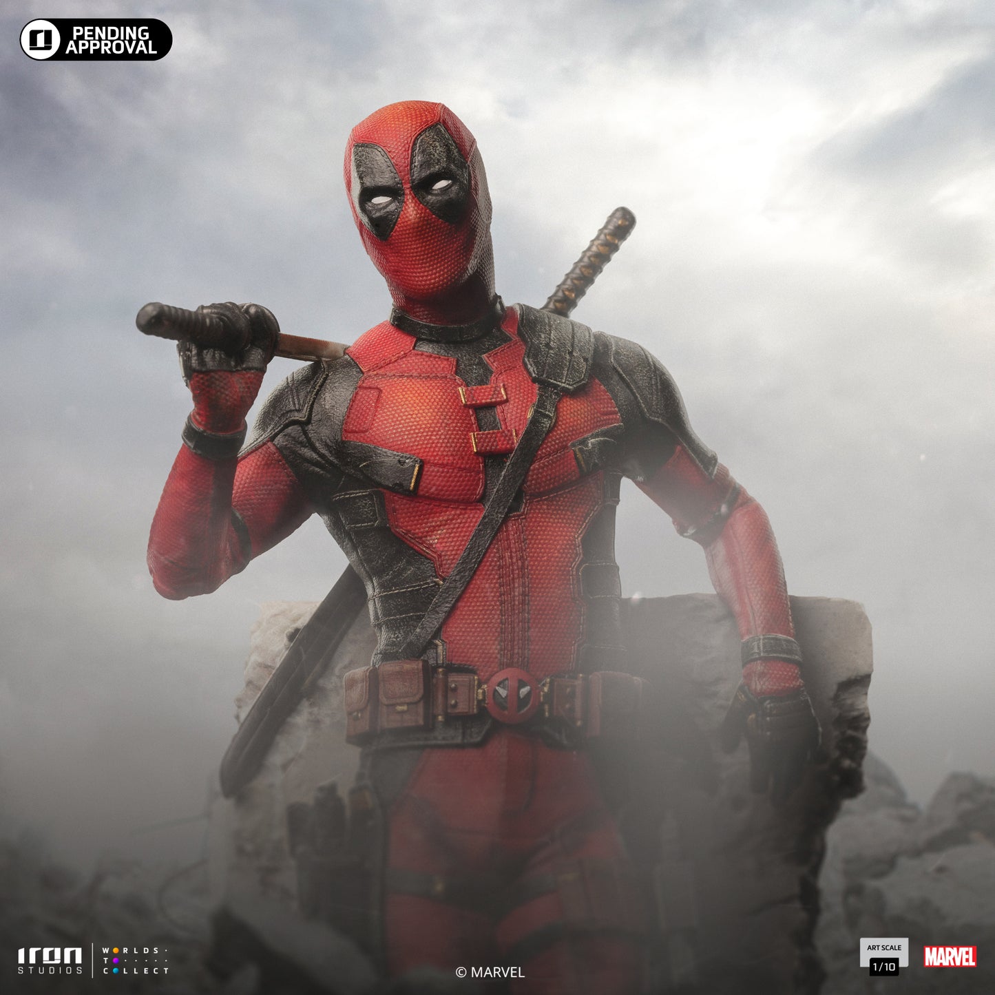 Deadpool Deadpool & Wolverine Movie 1/10 Scale Statue
