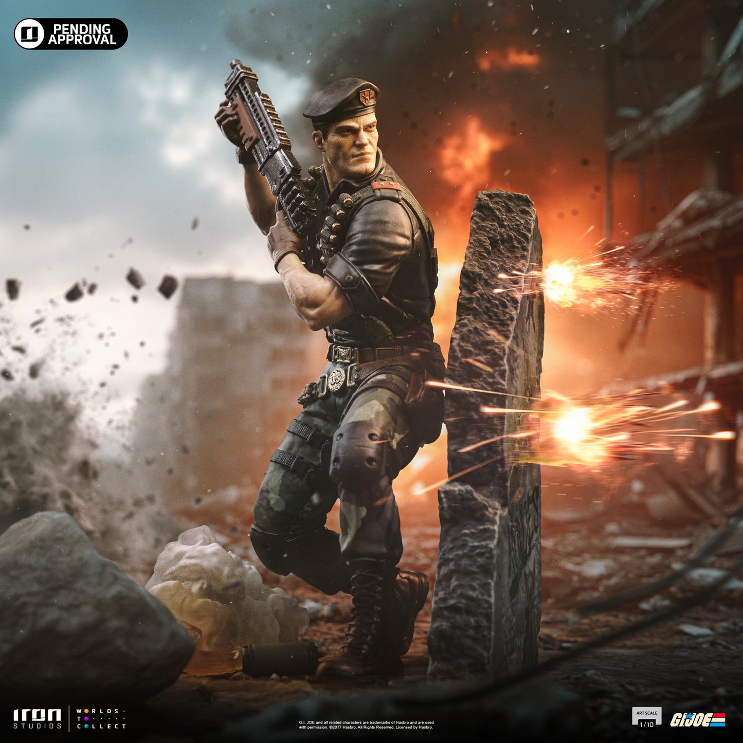 Flint G.I. Joe 1/10 Scale Statue Pre-order