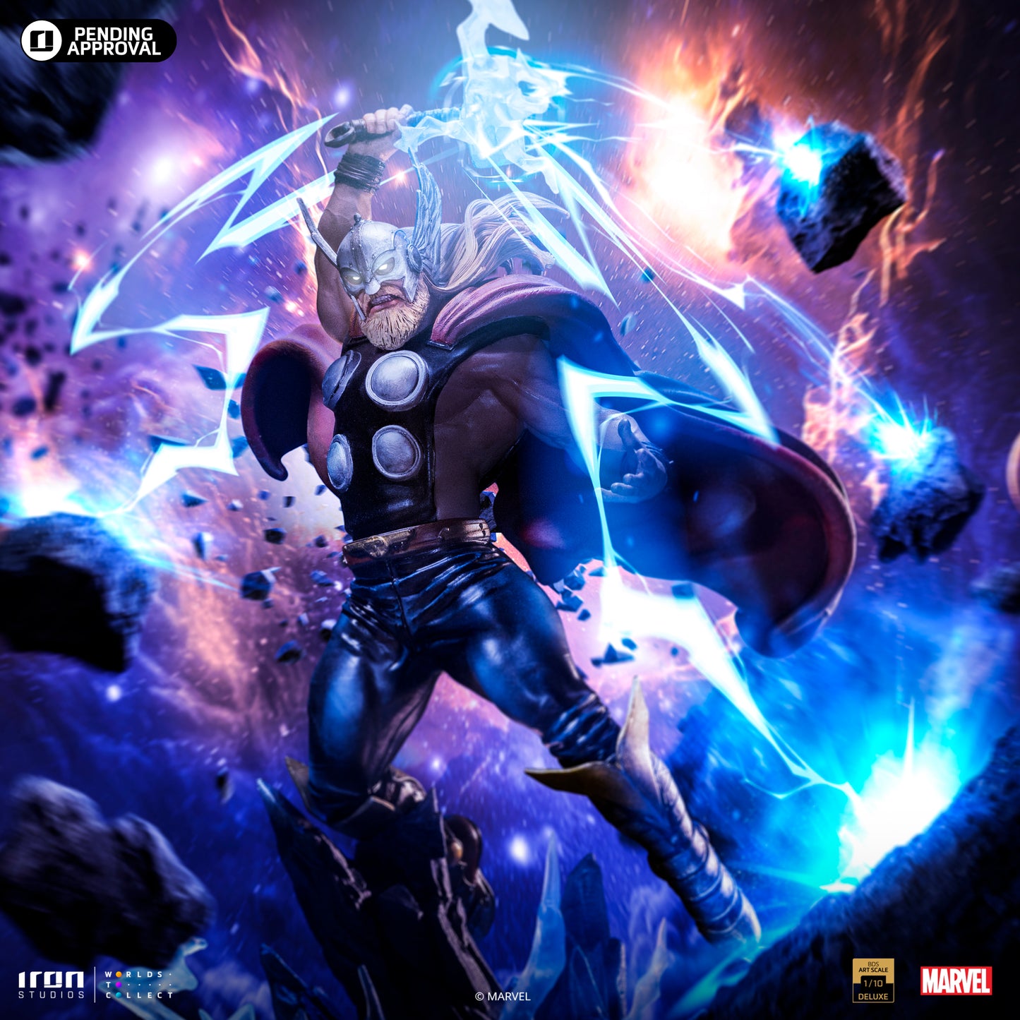 Thor Deluxe Infinity Gauntlet Iron Studios 1/10 Scale Statue Pre-order