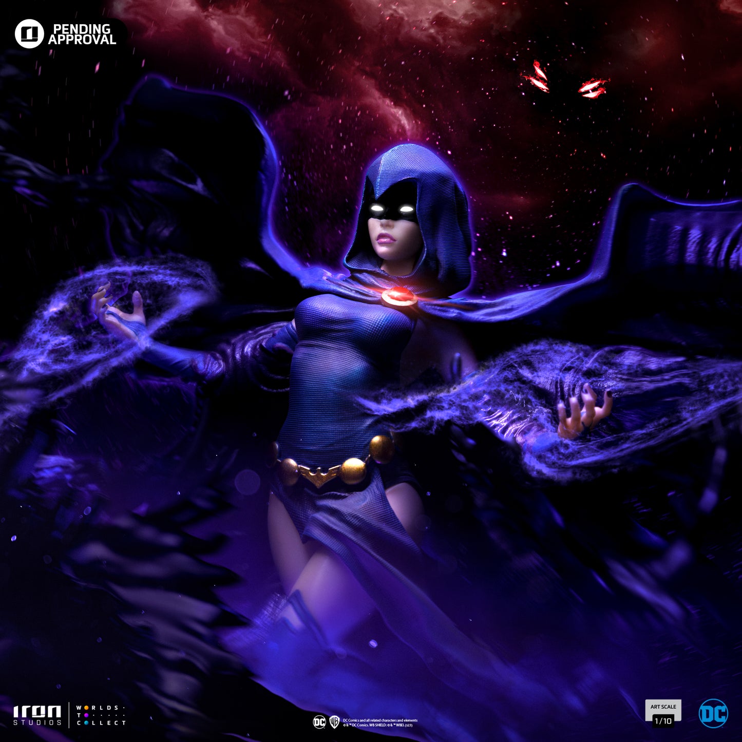 Raven Teen Titans 1/10 Scale Statue