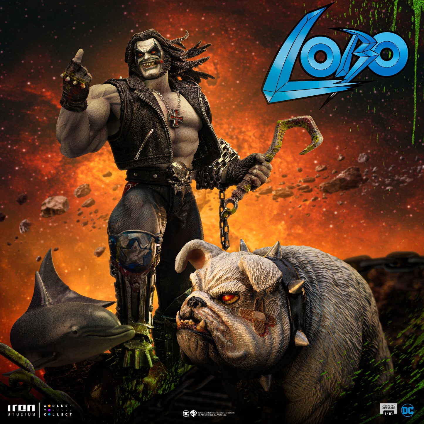 Lobo Unleashed DC Comics 1/10 Scale Statue Pre-order