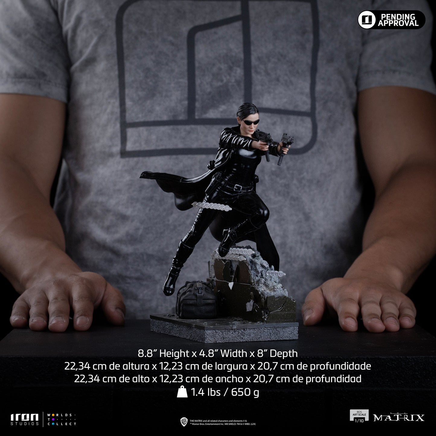 Trinity The Matrix 1/10 Scale Statue Pre-order