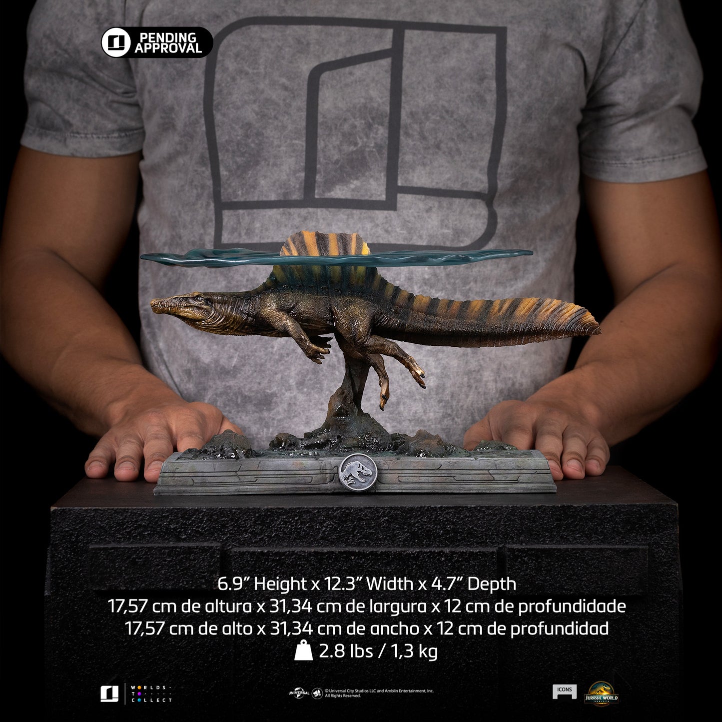 Spinosaurus Jurassic World Rebirth 1/20 Scale Statue Pre-order