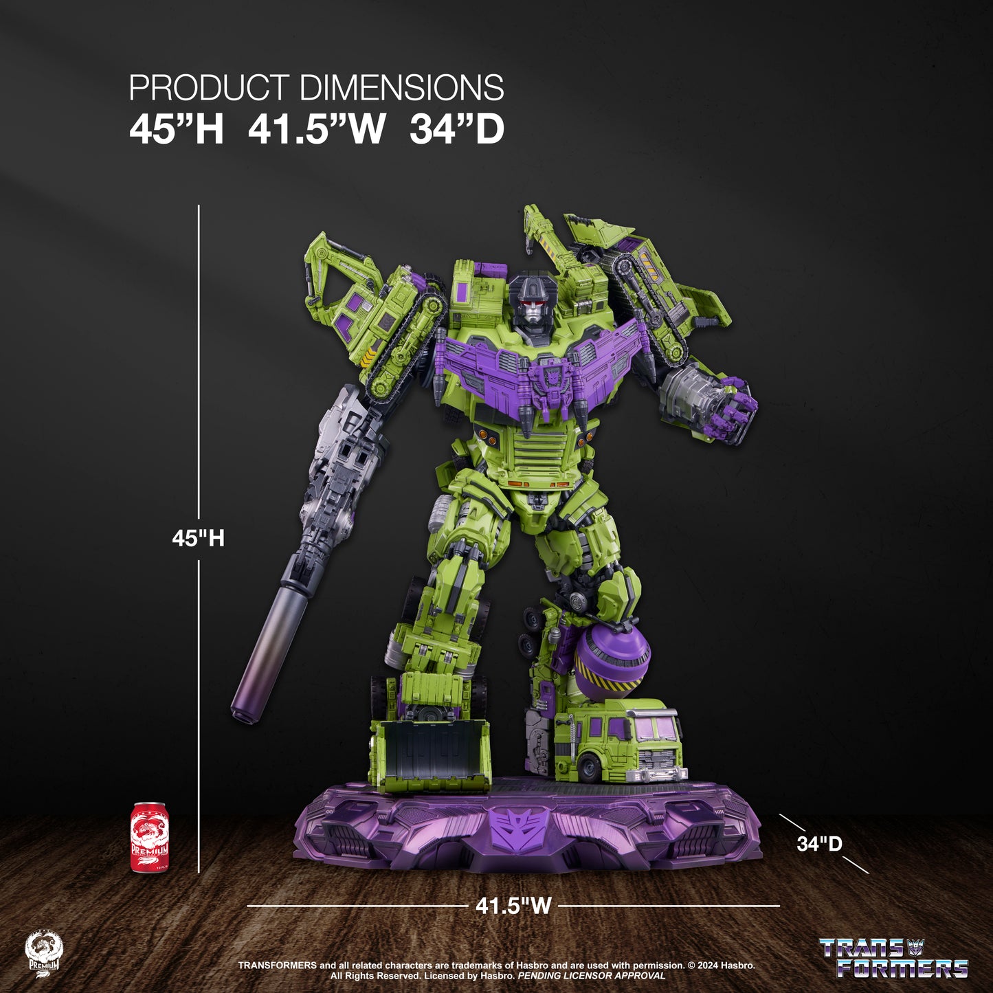 Devastator Transformers G1 Museum Scale Statue Pre-order