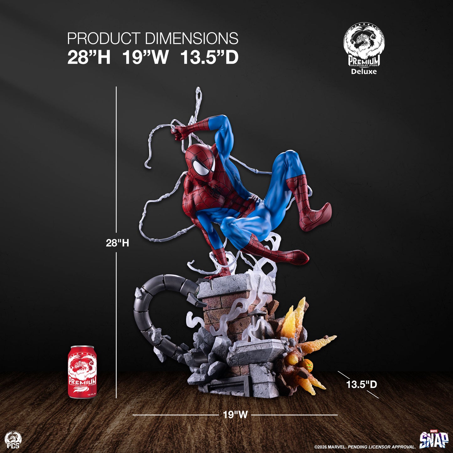 Spider-Man Deluxe Marvel Snap 1/3 Scale Statue Pre-order