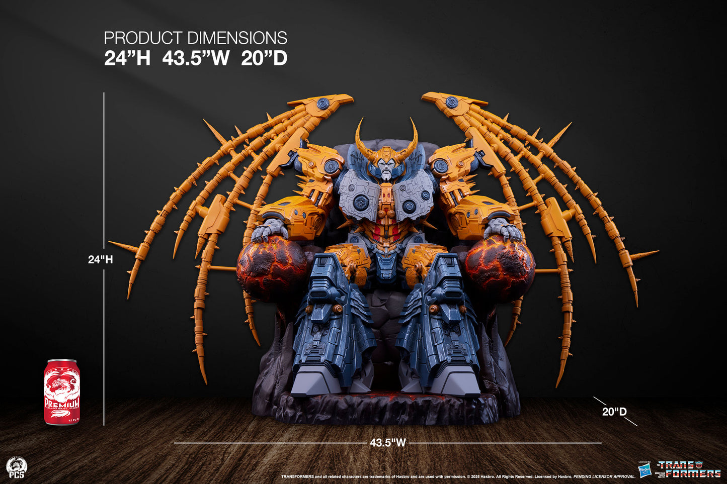 Unicron Transformers Museum Scale Statue Pre-order