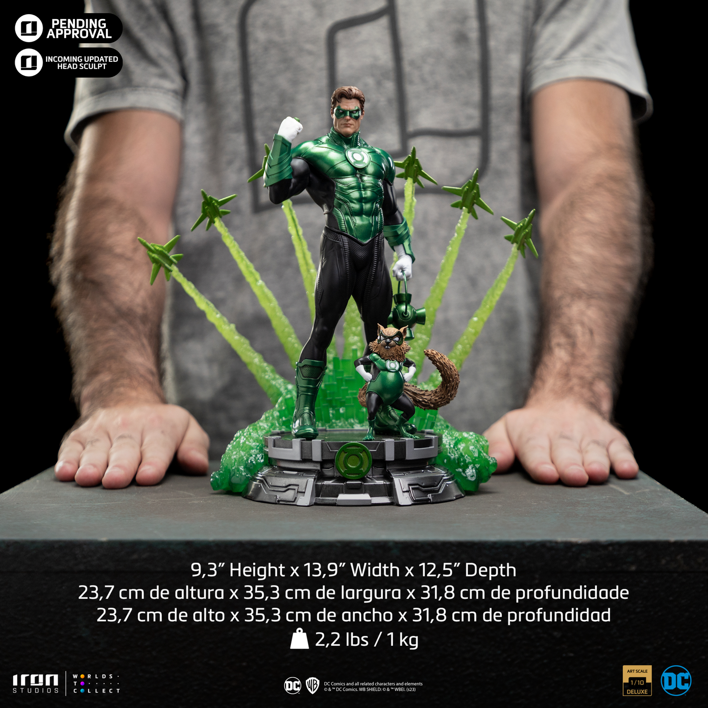 Green Lantern Unleashed DC Comics 1/10 Scale Statue
