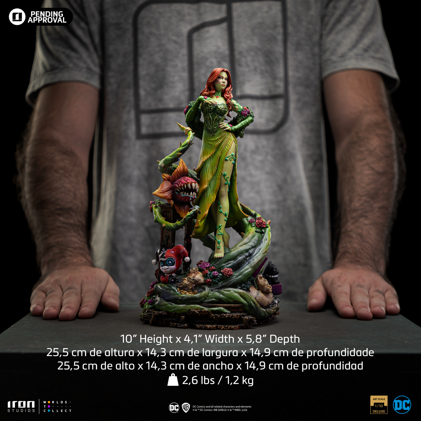 Poison Ivy Gotham City Sirens Deluxe 1/10 Scale Statue Pre-order