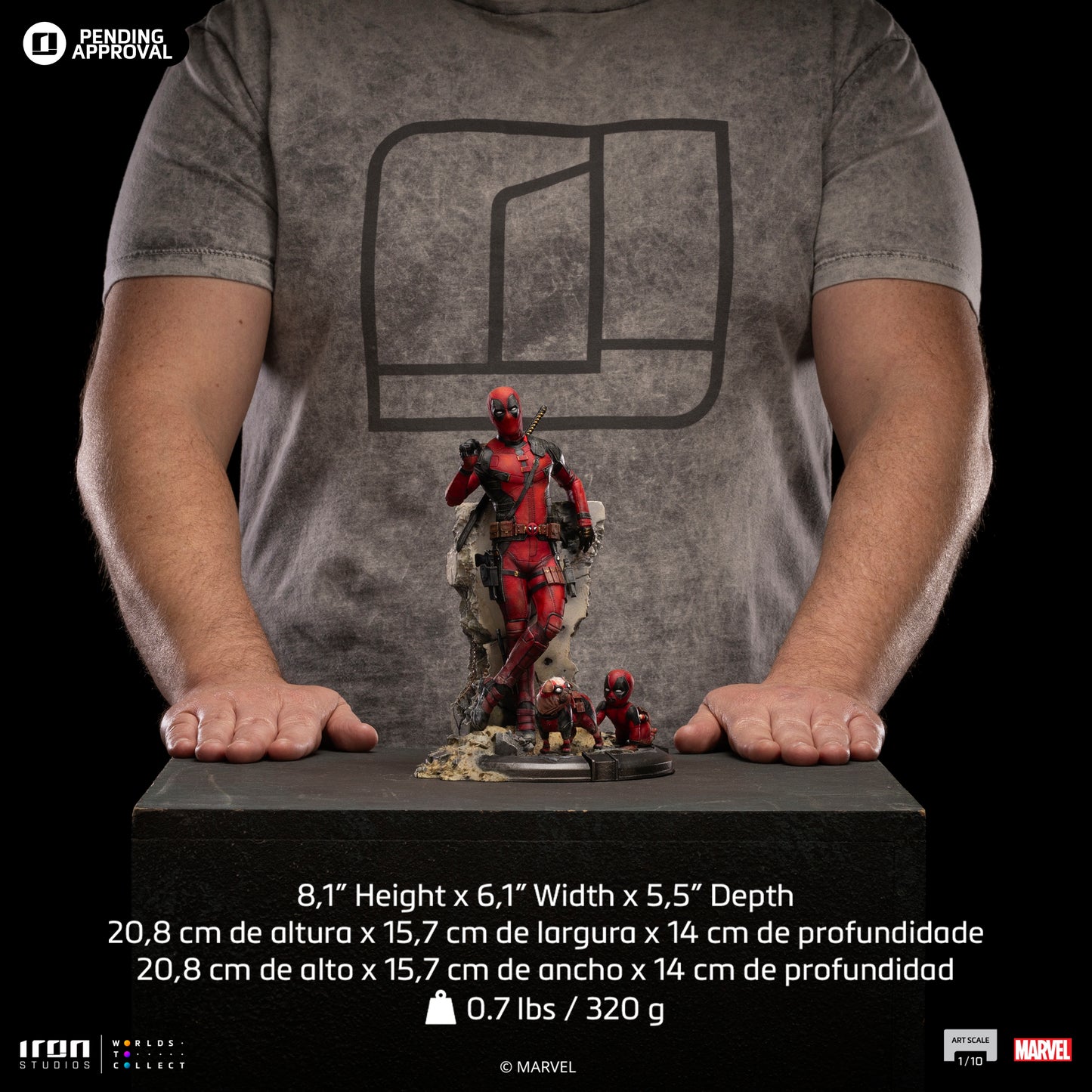 Deadpool Deadpool & Wolverine Movie 1/10 Scale Statue