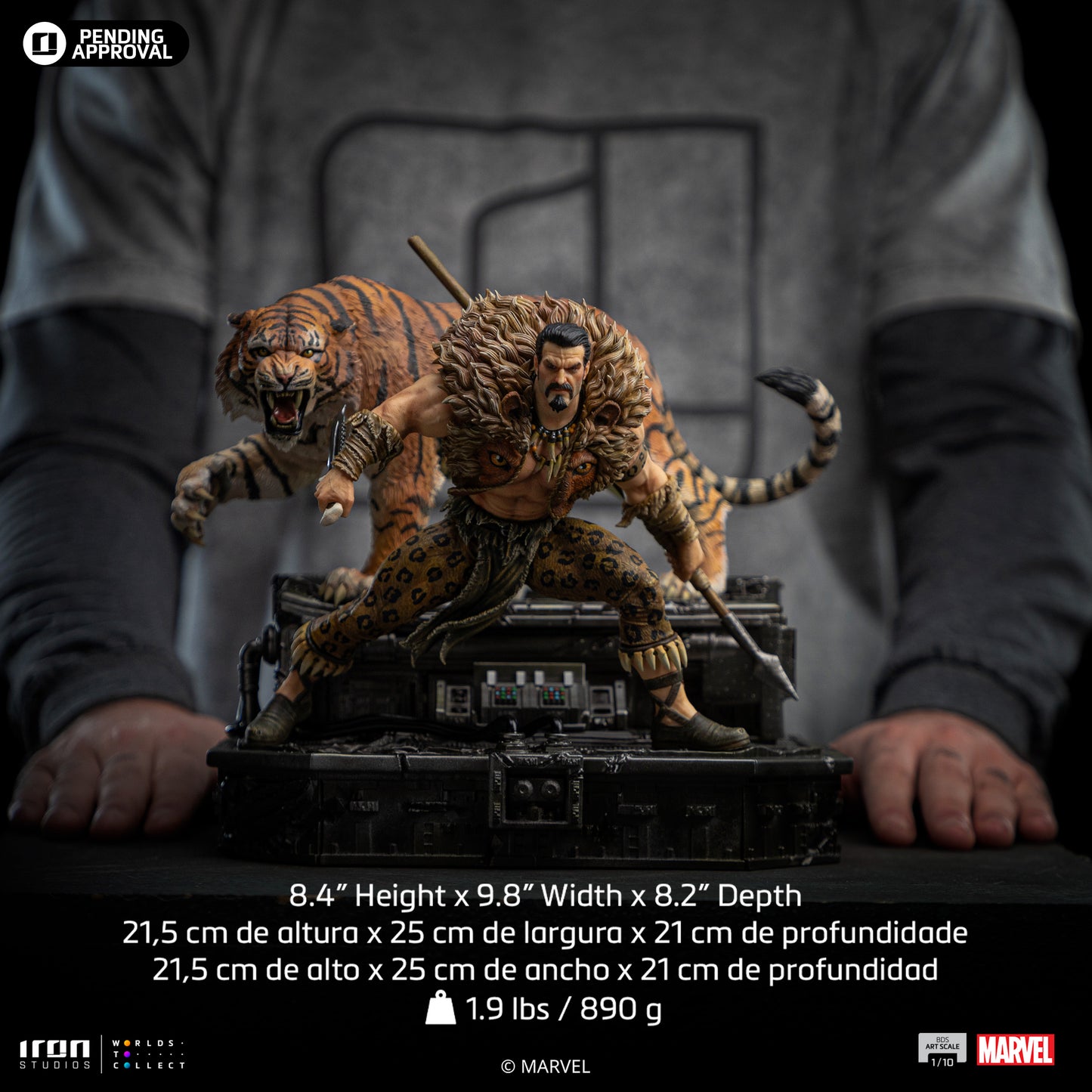 Kraven Spider-Man vs Villains 1/10 Scale Statue Pre-order
