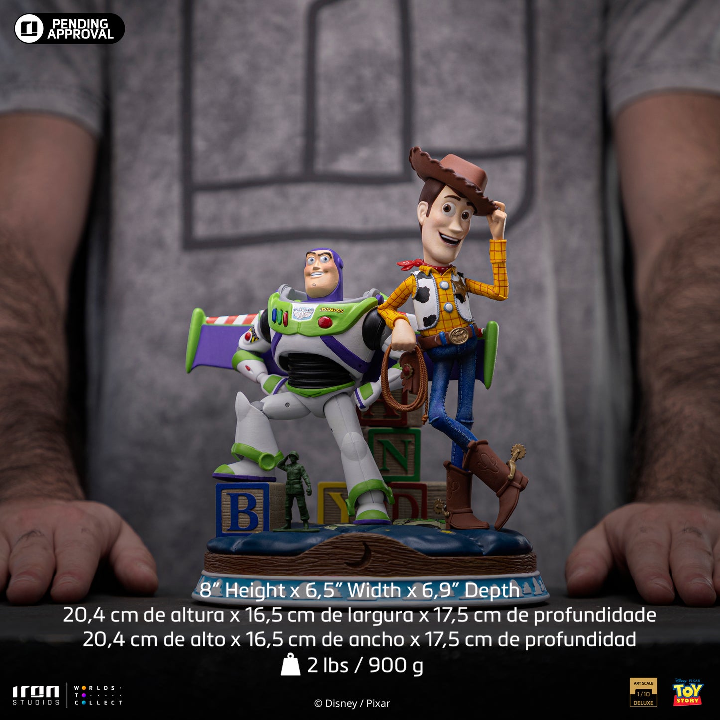 Buzz & Woody Toy Story 1/10 Scale Statue Pre-order