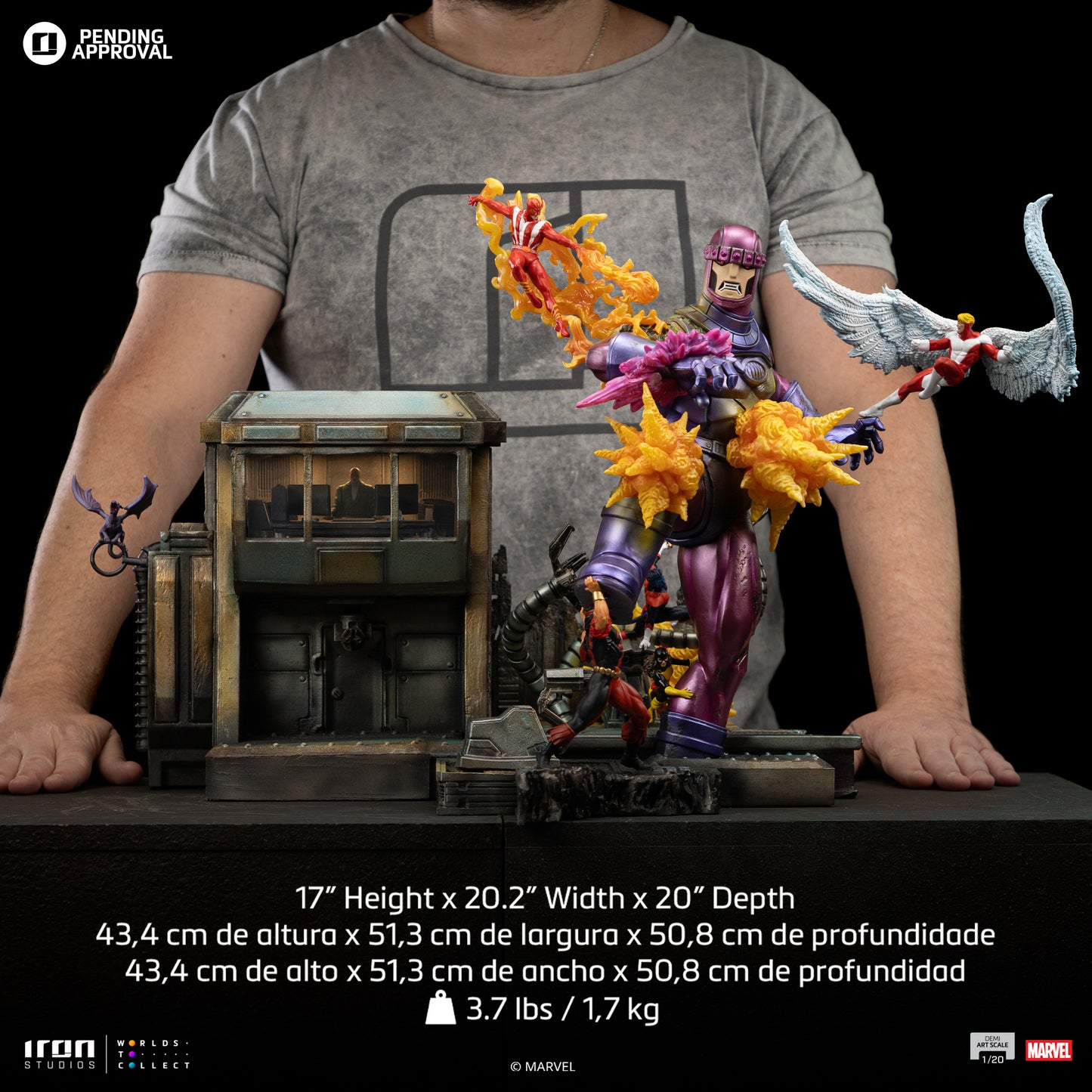 X-Men Danger Room Diorama B 1/20 Scale Statue Pre-order