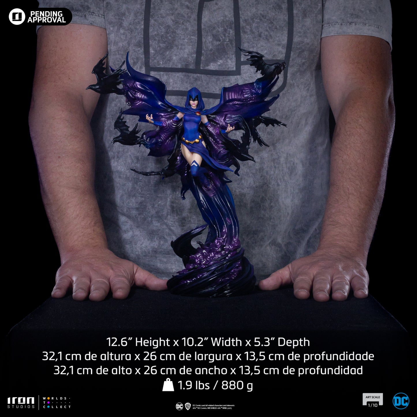 Raven Teen Titans 1/10 Scale Statue