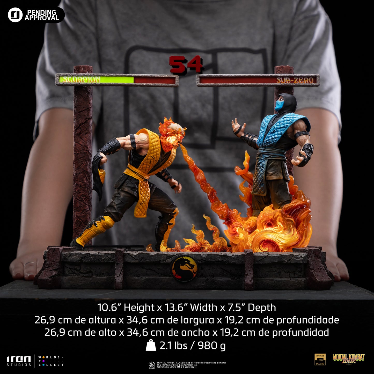 Scorpion Fatality Mortal Combat 1/10 Scale Statue Pre-order