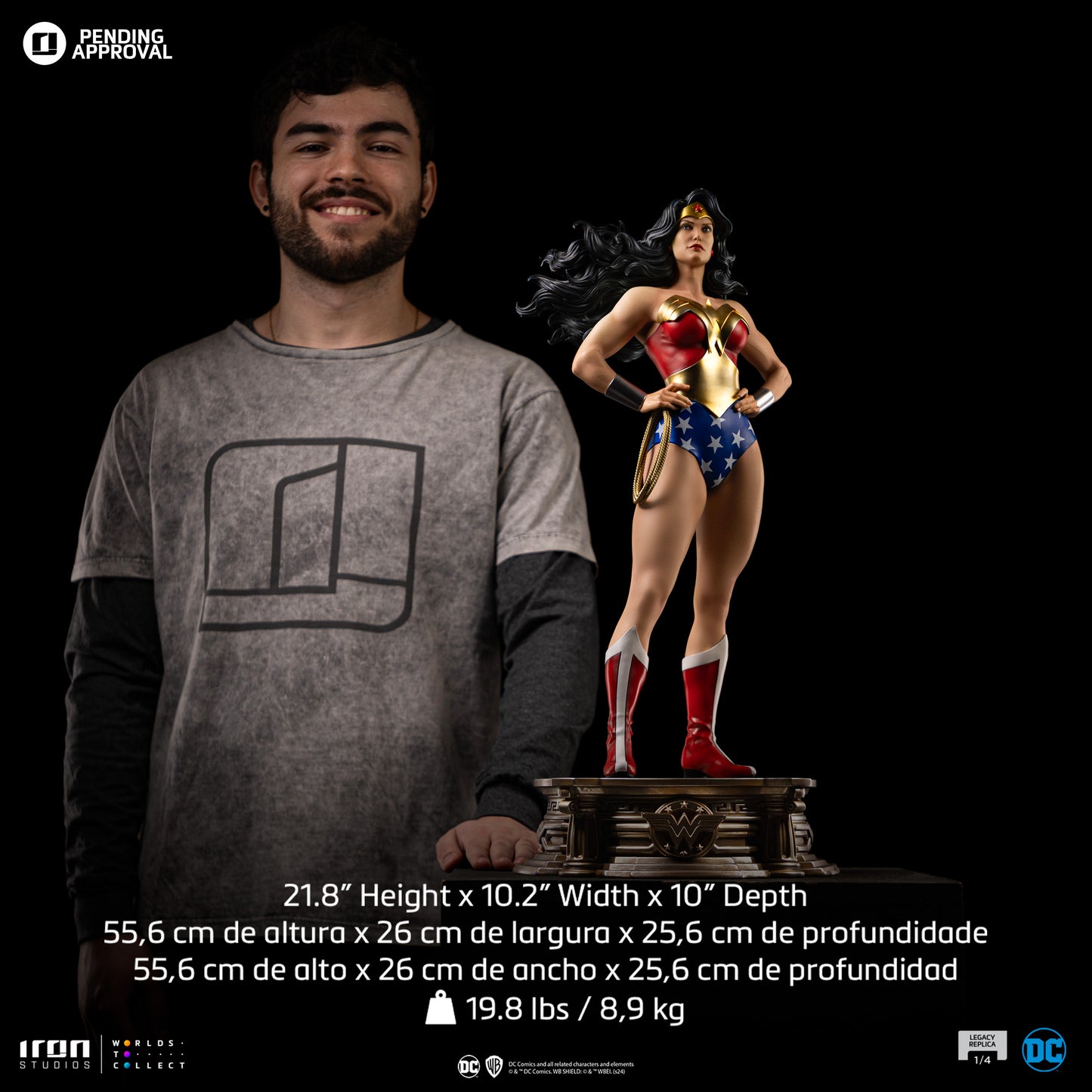 Wonder Woman DC Trinity DC Comics 1/4 Scale Statue Pre-order