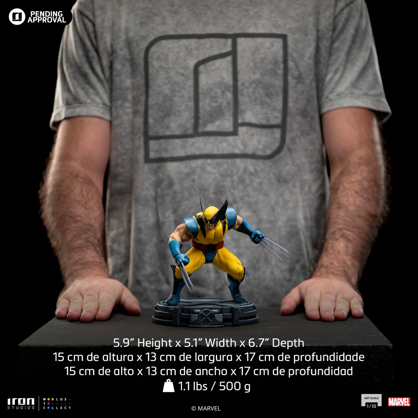 Wolverine X-Men '97 1/10 Scale Statue