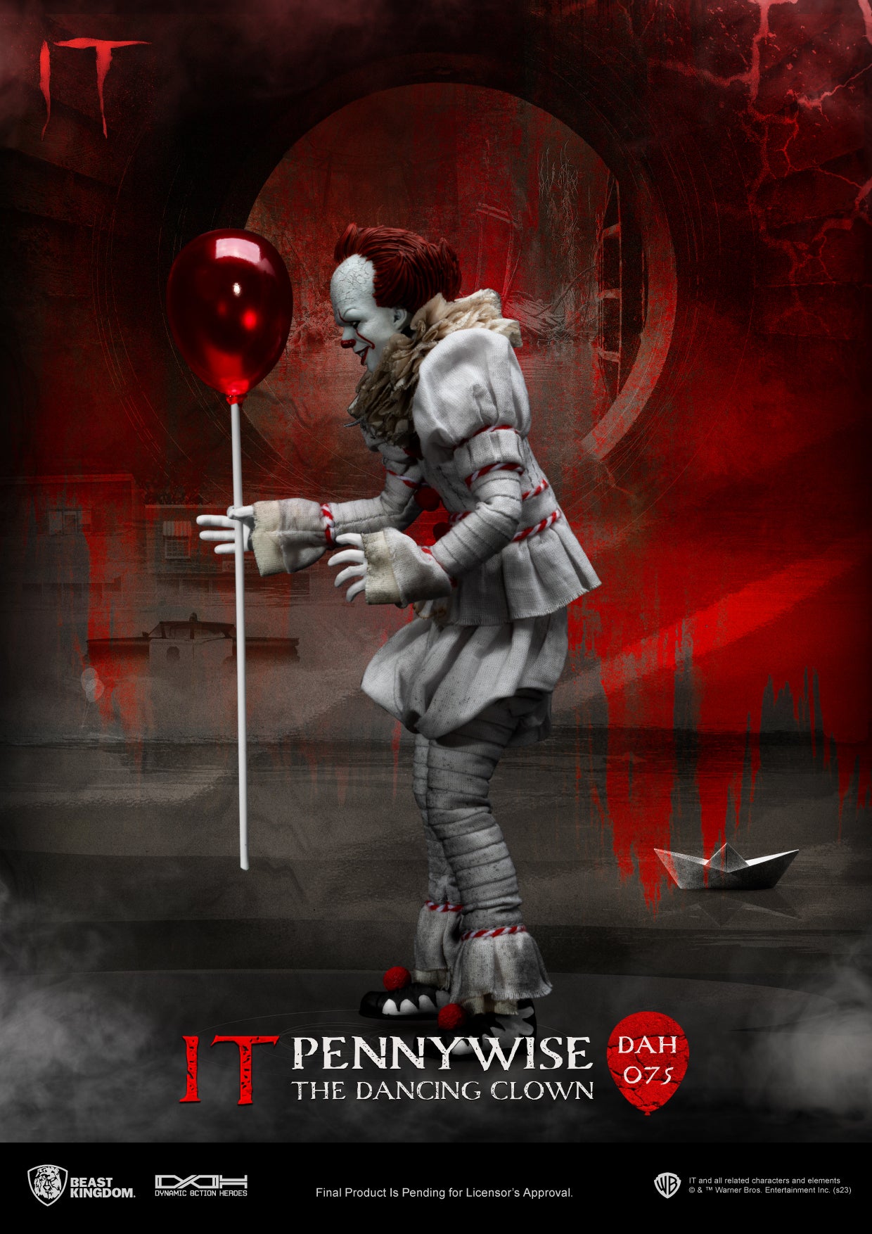 Pennywise IT Dynamic 8-action Action Figure Pre-order