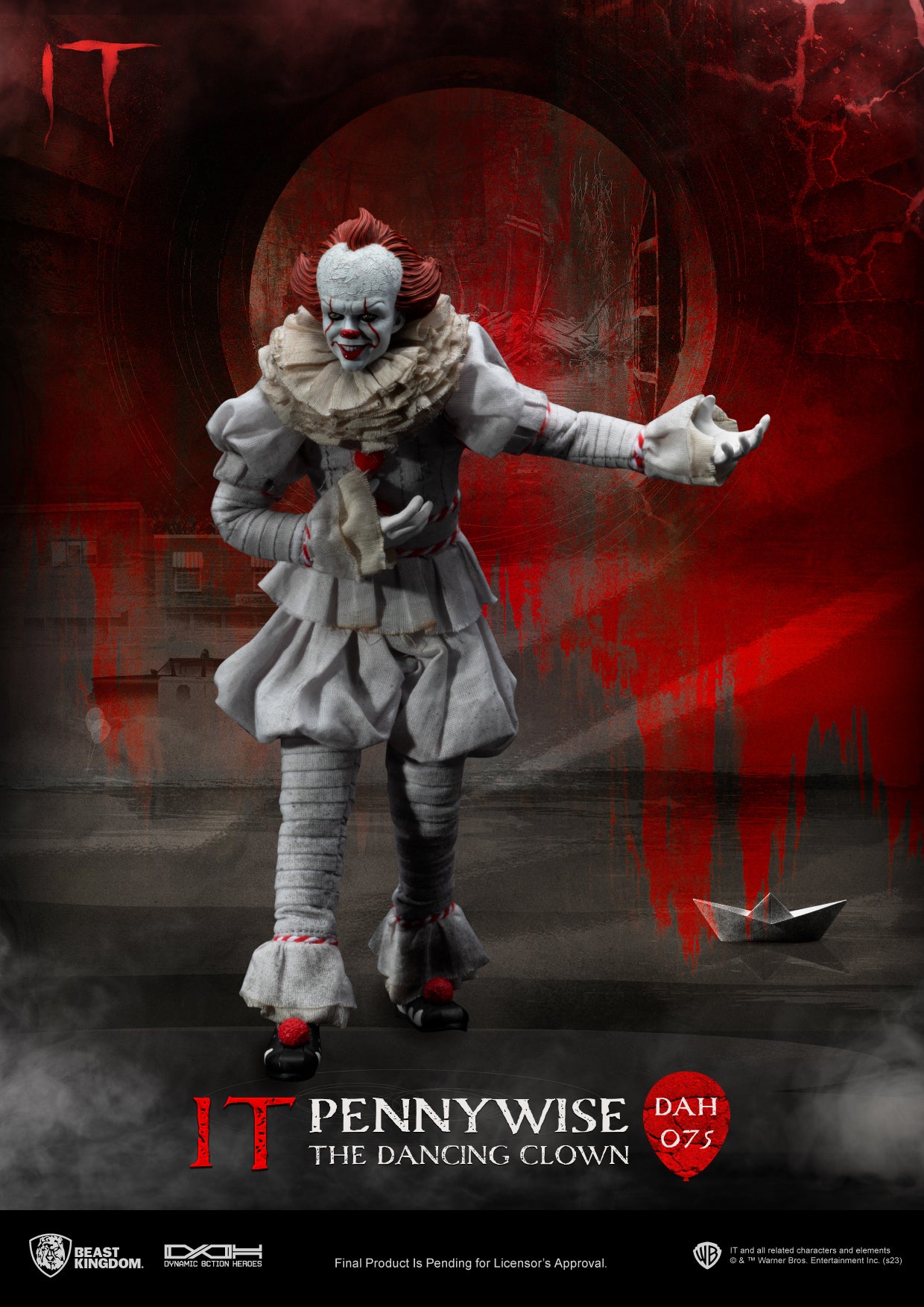 Pennywise IT Dynamic 8-action Action Figure Pre-order