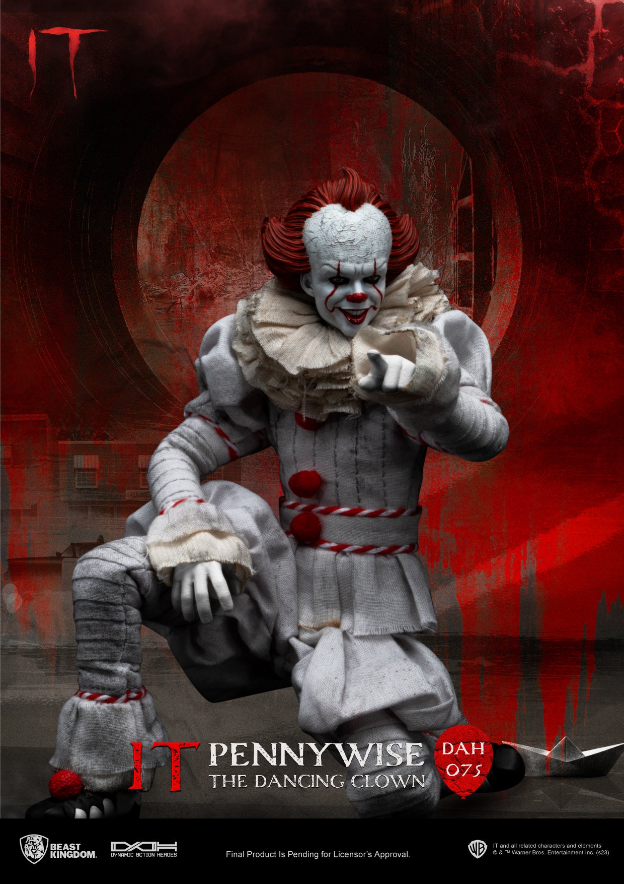 Pennywise IT Dynamic 8-action Action Figure Pre-order
