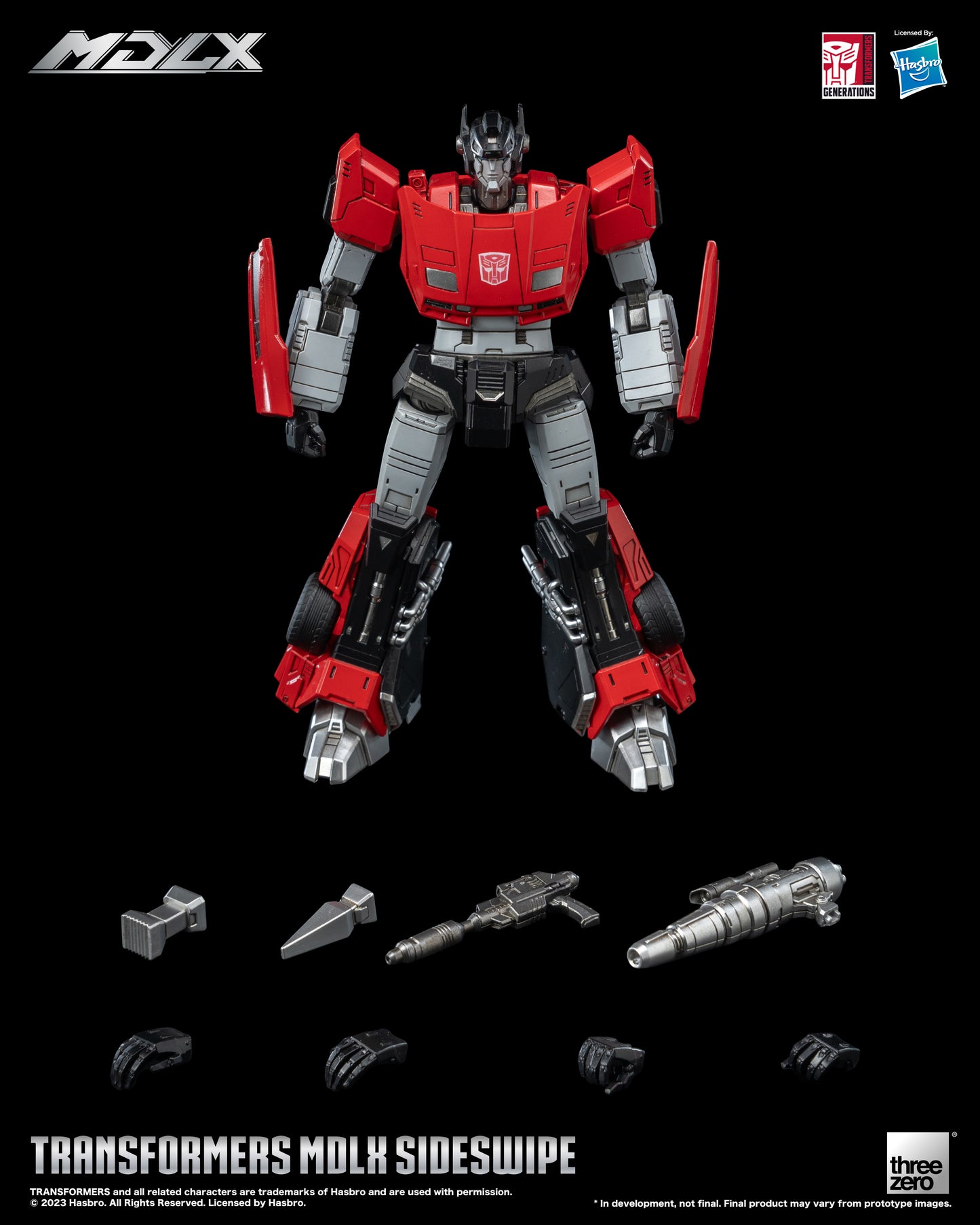 Sideswipe Transformers MDLX Action Figure