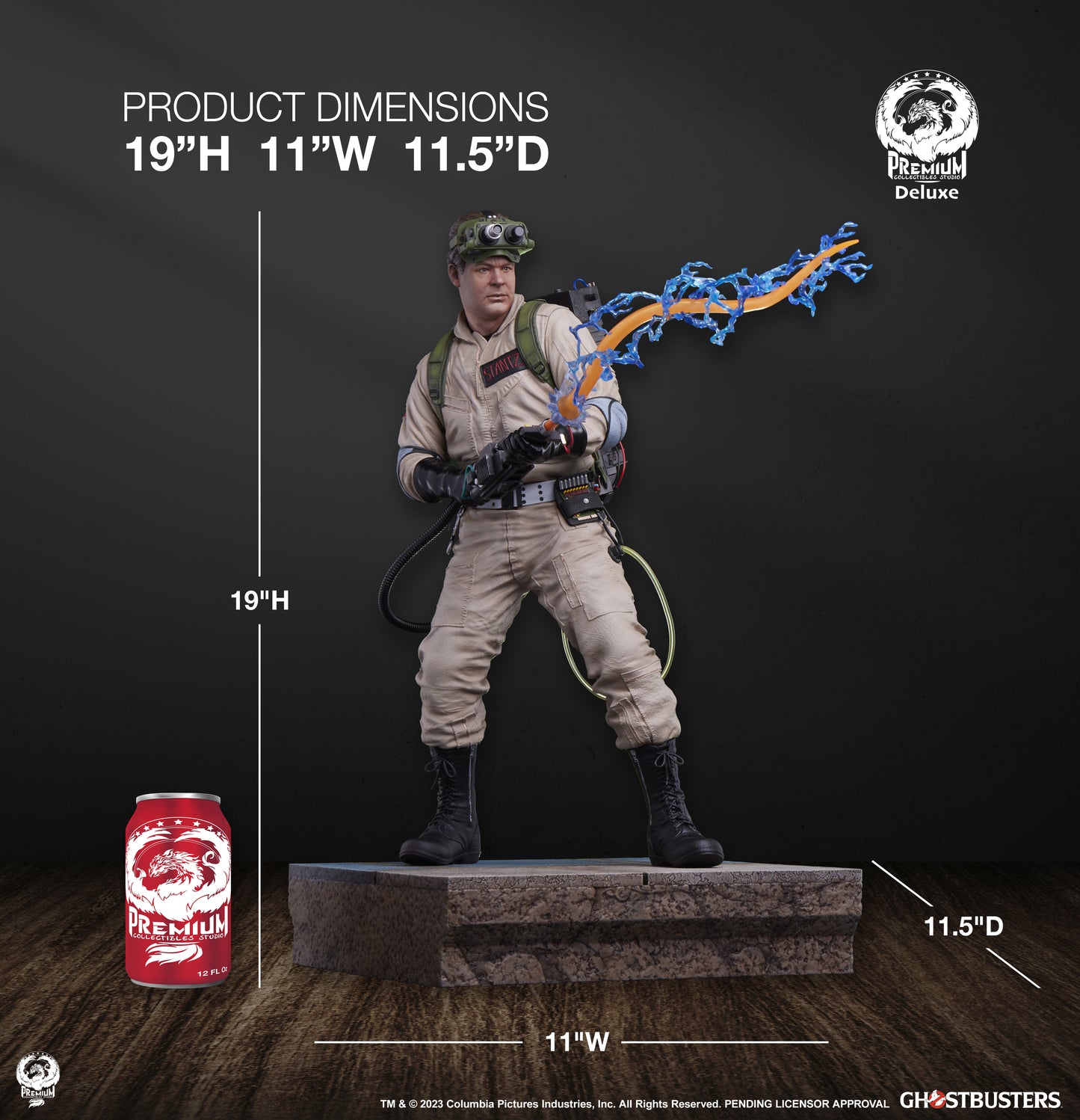 Ray Stantz Deluxe Ghosbusters 1/4 Scale Statue Pre-order