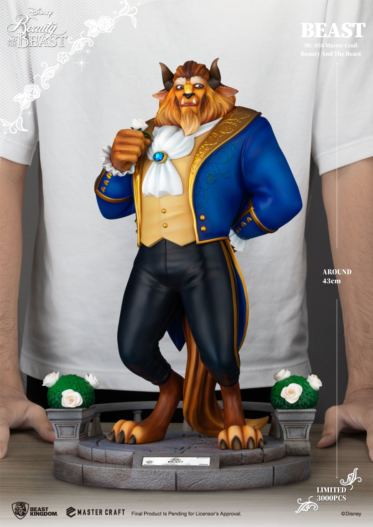 Beast Disney Beauty and the Beast Master Craft Statue
