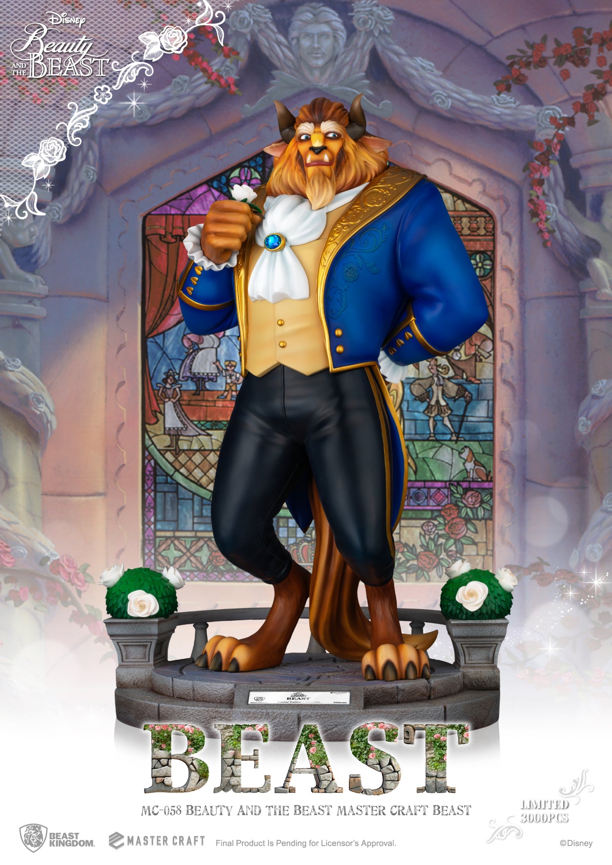 Beast Disney Beauty and the Beast Master Craft Statue