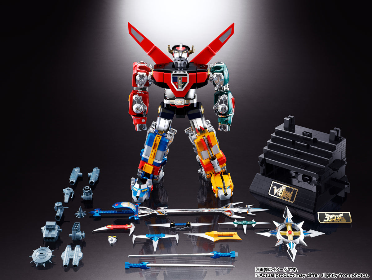 Voltron Soul of Chogokin GX-71SP Voltron (50th Anniversary) Tamashii Nations Action Figure