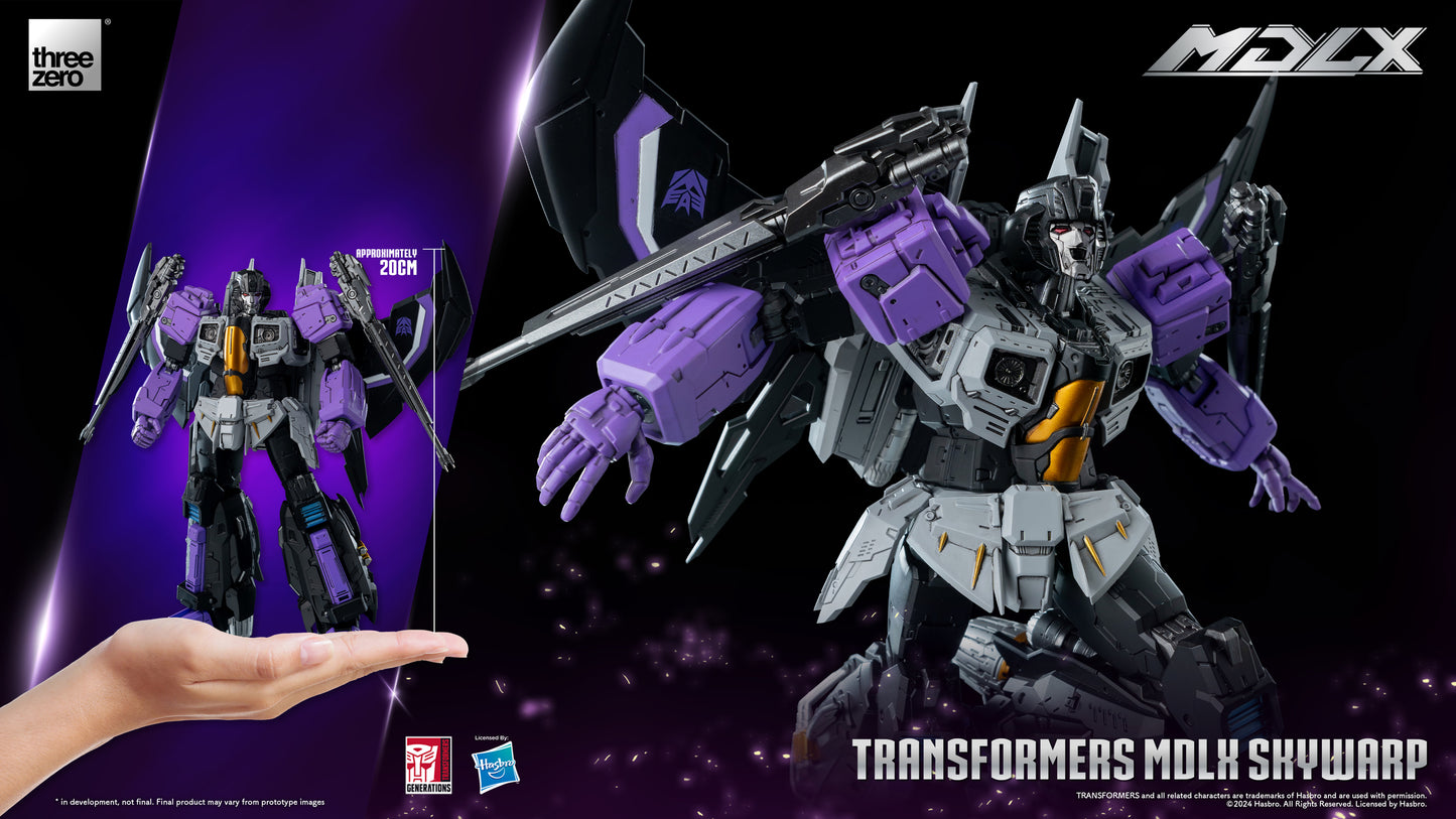 Skywarp Transformers MDLX Action Figure