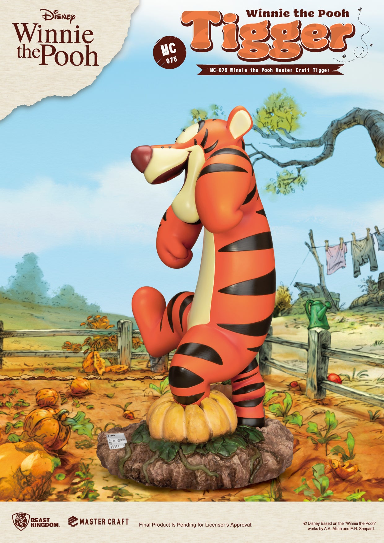 Tigger Winnie the Pooh Disney Master Craft Statue