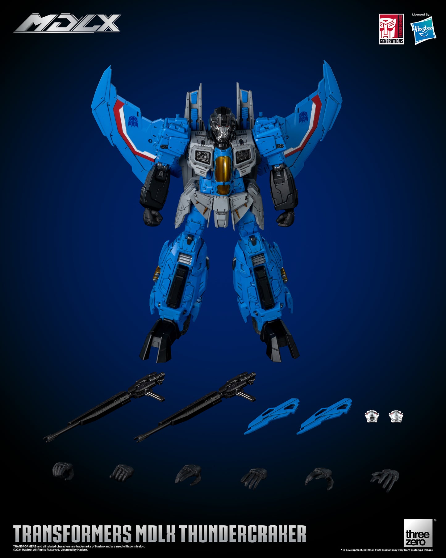Thundercracker Transformers Threezero MDLX Action Figure