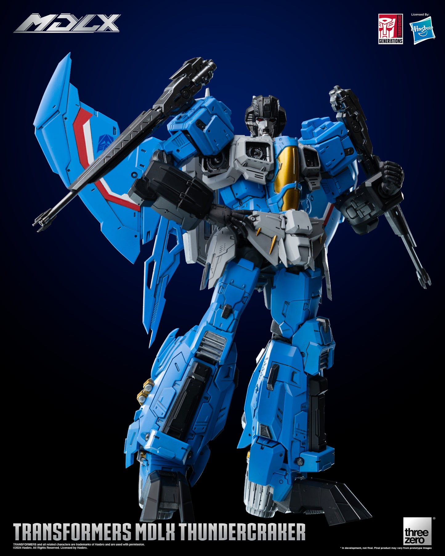 Thundercracker Transformers Threezero MDLX Action Figure