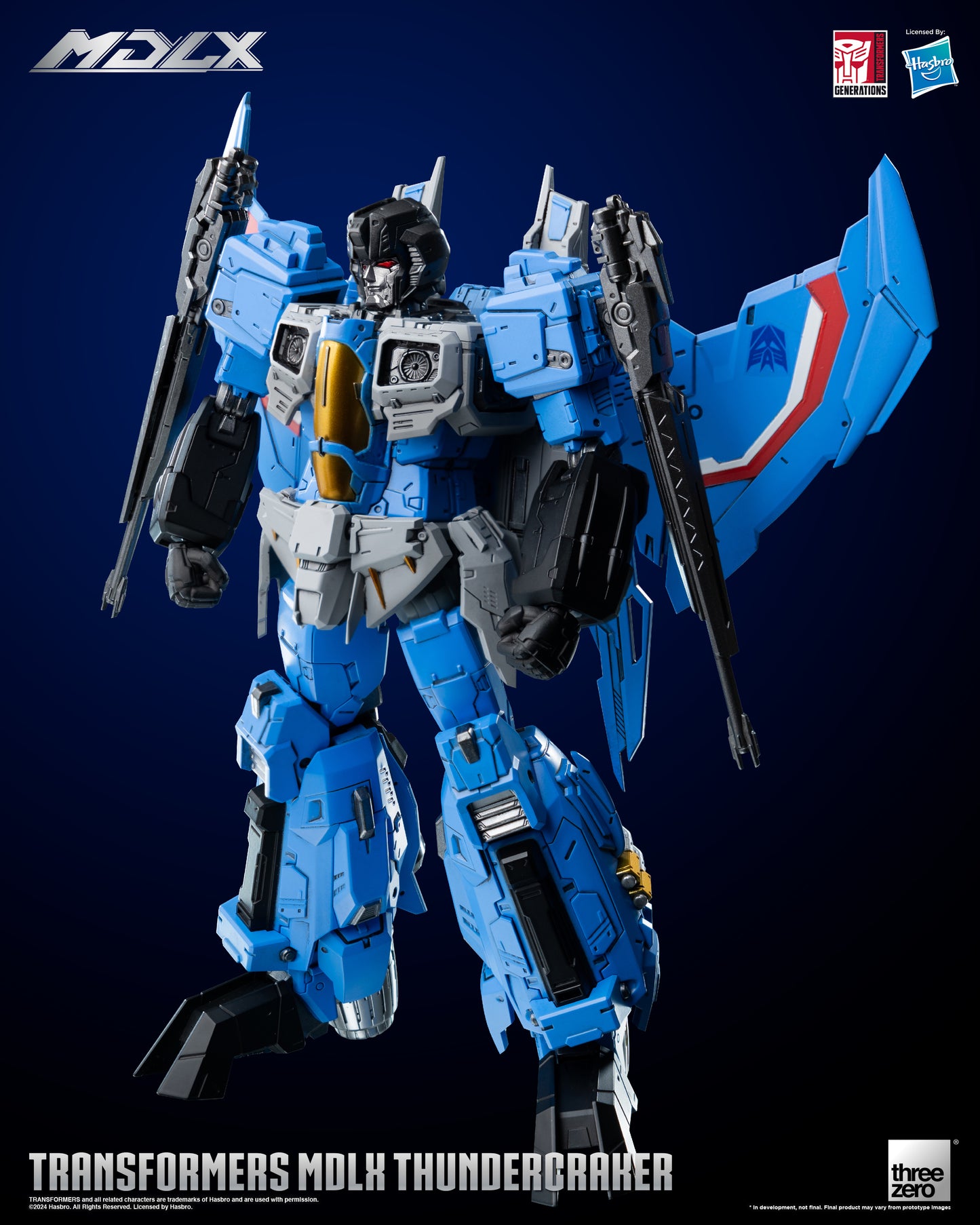 Thundercracker Transformers Threezero MDLX Action Figure