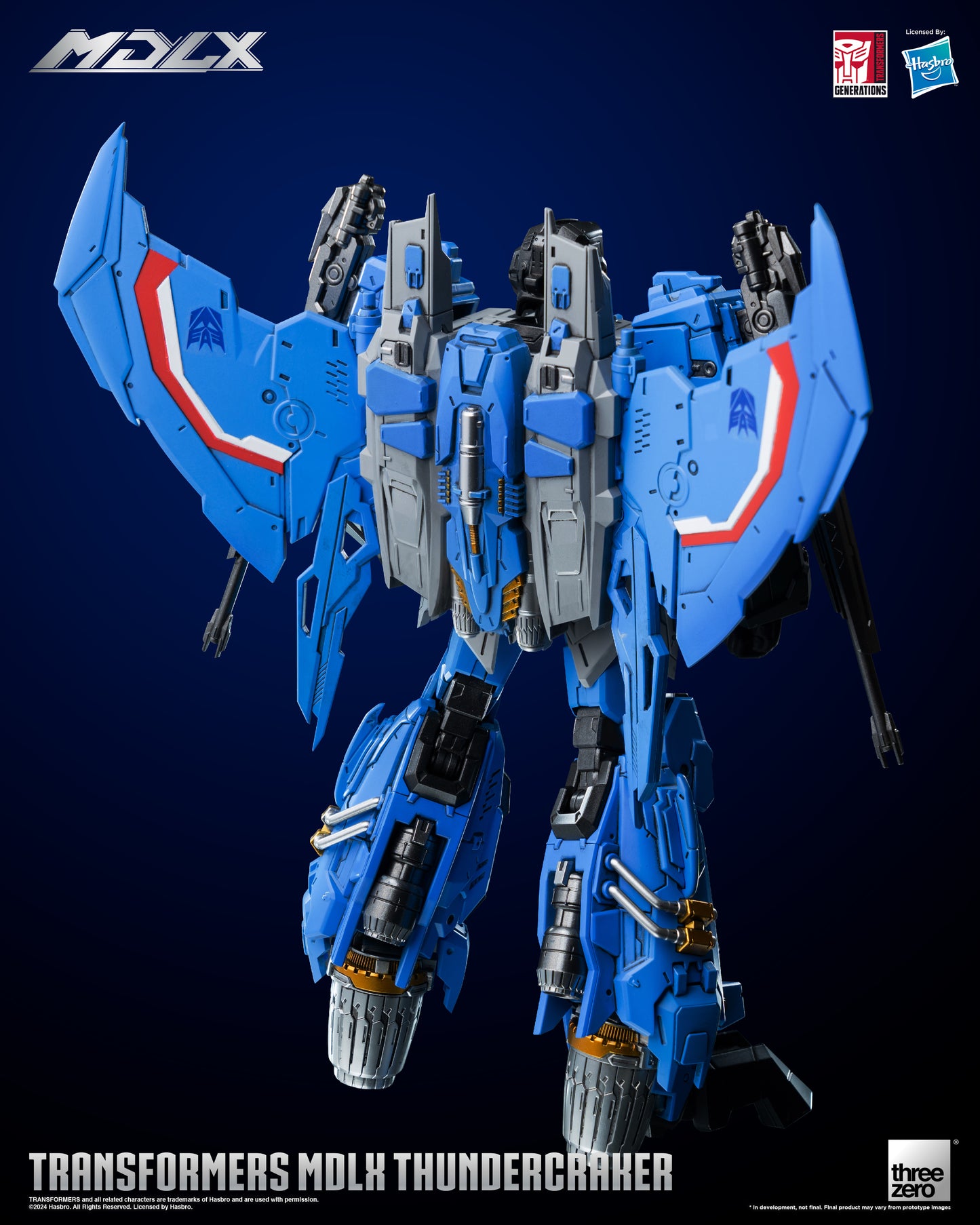 Thundercracker Transformers Threezero MDLX Action Figure