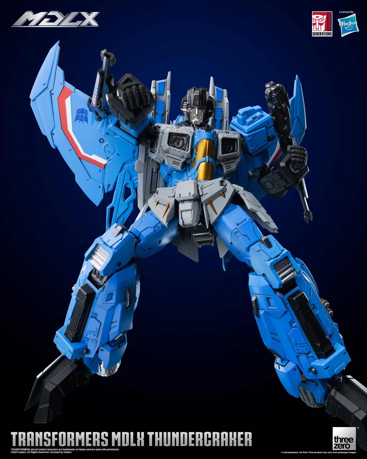 Thundercracker Transformers Threezero MDLX Action Figure
