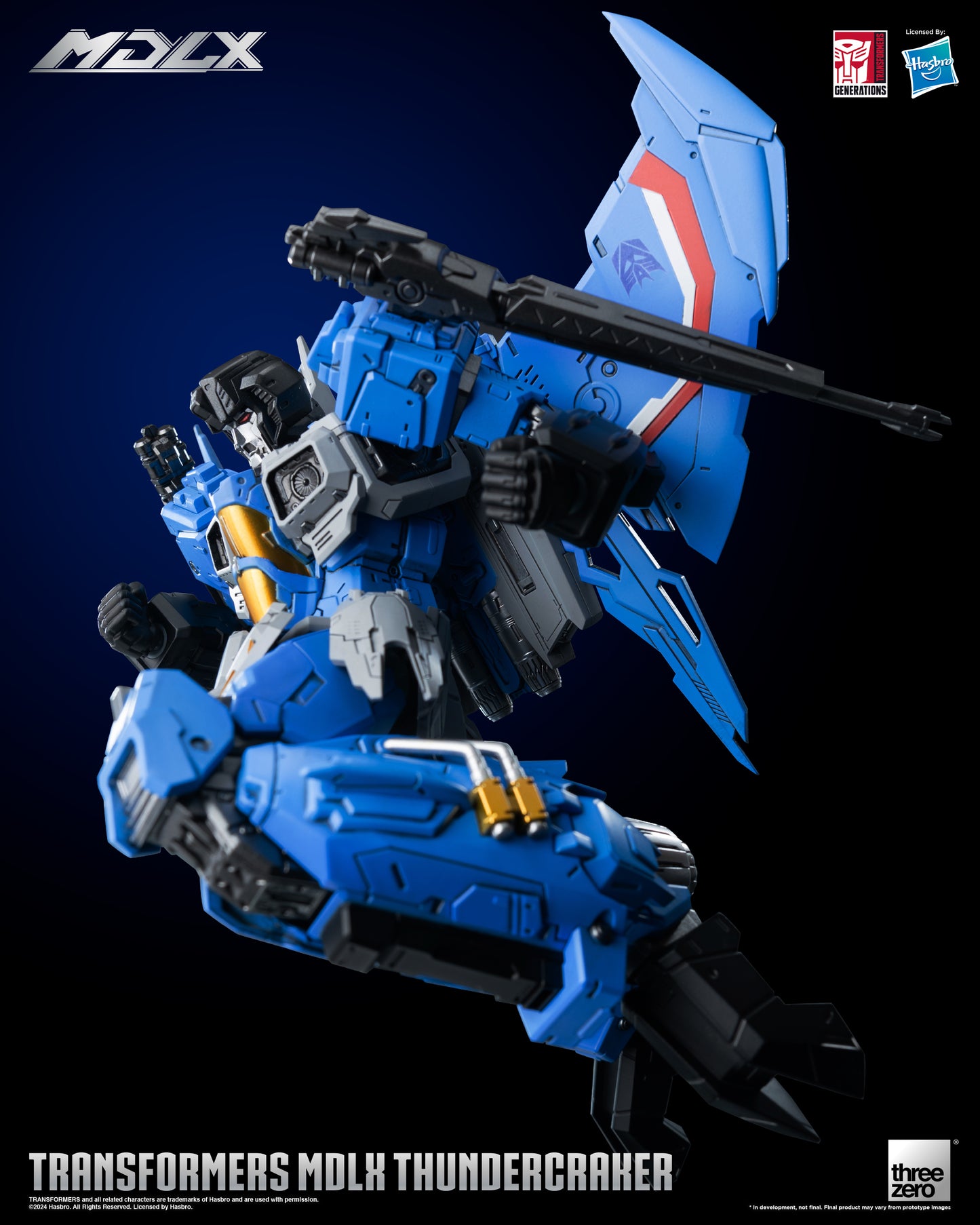 Thundercracker Transformers Threezero MDLX Action Figure