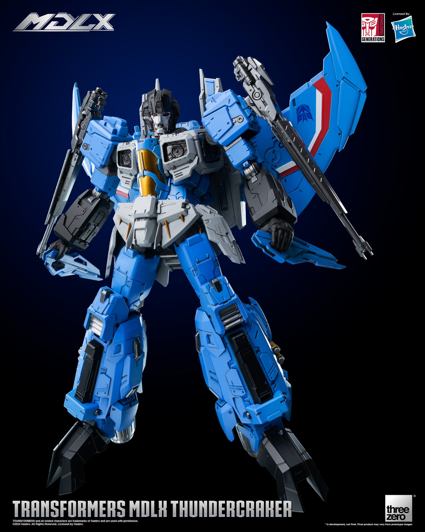 Thundercracker Transformers Threezero MDLX Action Figure