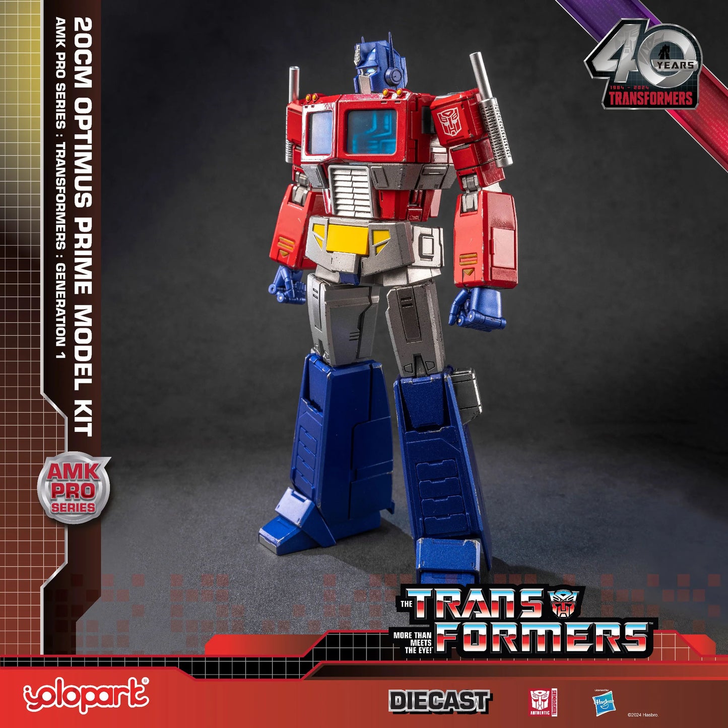 Optimus Prime AMK Pro Series G1 Transformers Action Figure