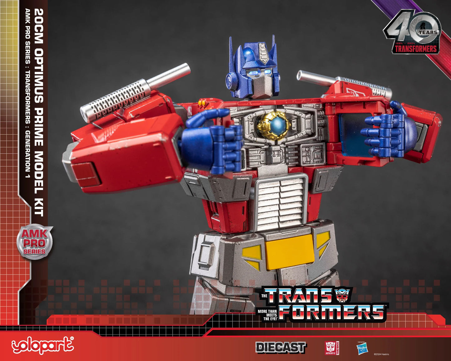 Optimus Prime AMK Pro Series G1 Transformers Action Figure