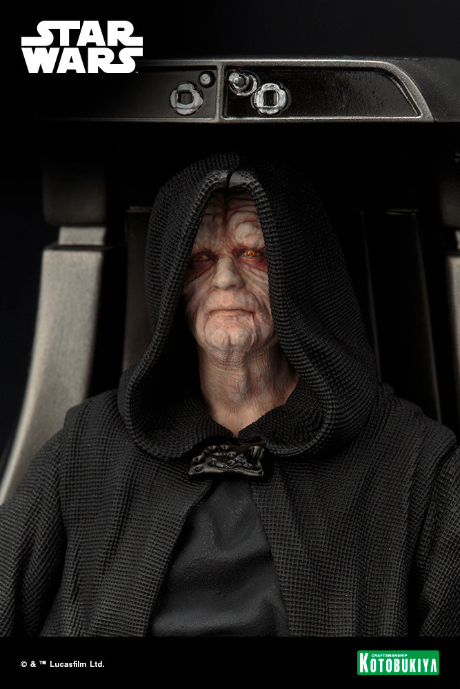 Emperor Star Wars ROTJ Kotobukiya ARTFX+ 1/10 Scale Statue