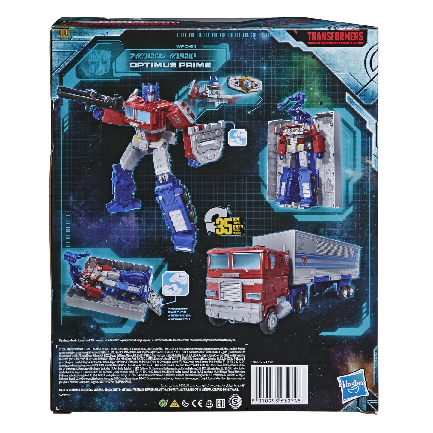 Optimus Prime Transformers War for Cybertron Earthrise Action Figure