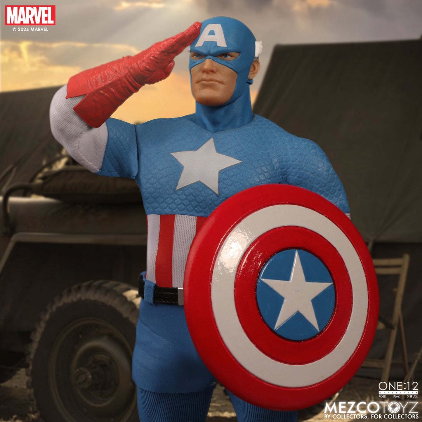 Captain America One 12 Collective Mezco Action Figure Pre-order