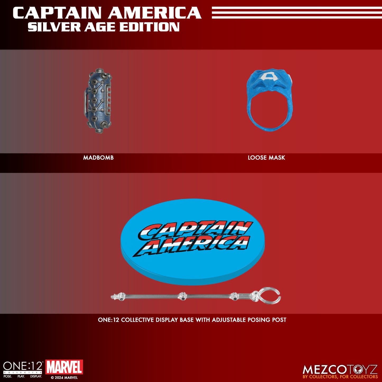 Captain America One 12 Collective Mezco Action Figure Pre-order