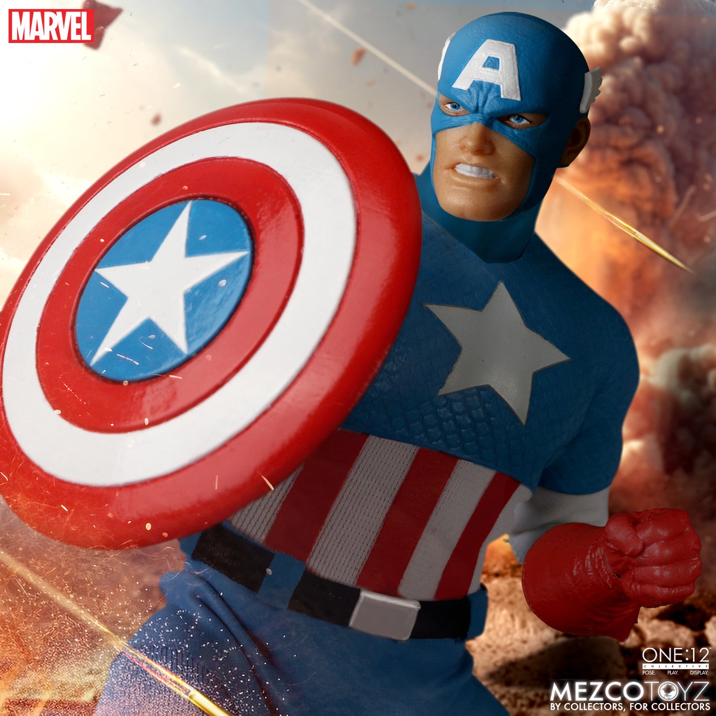 Captain America One 12 Collective Mezco Action Figure Pre-order