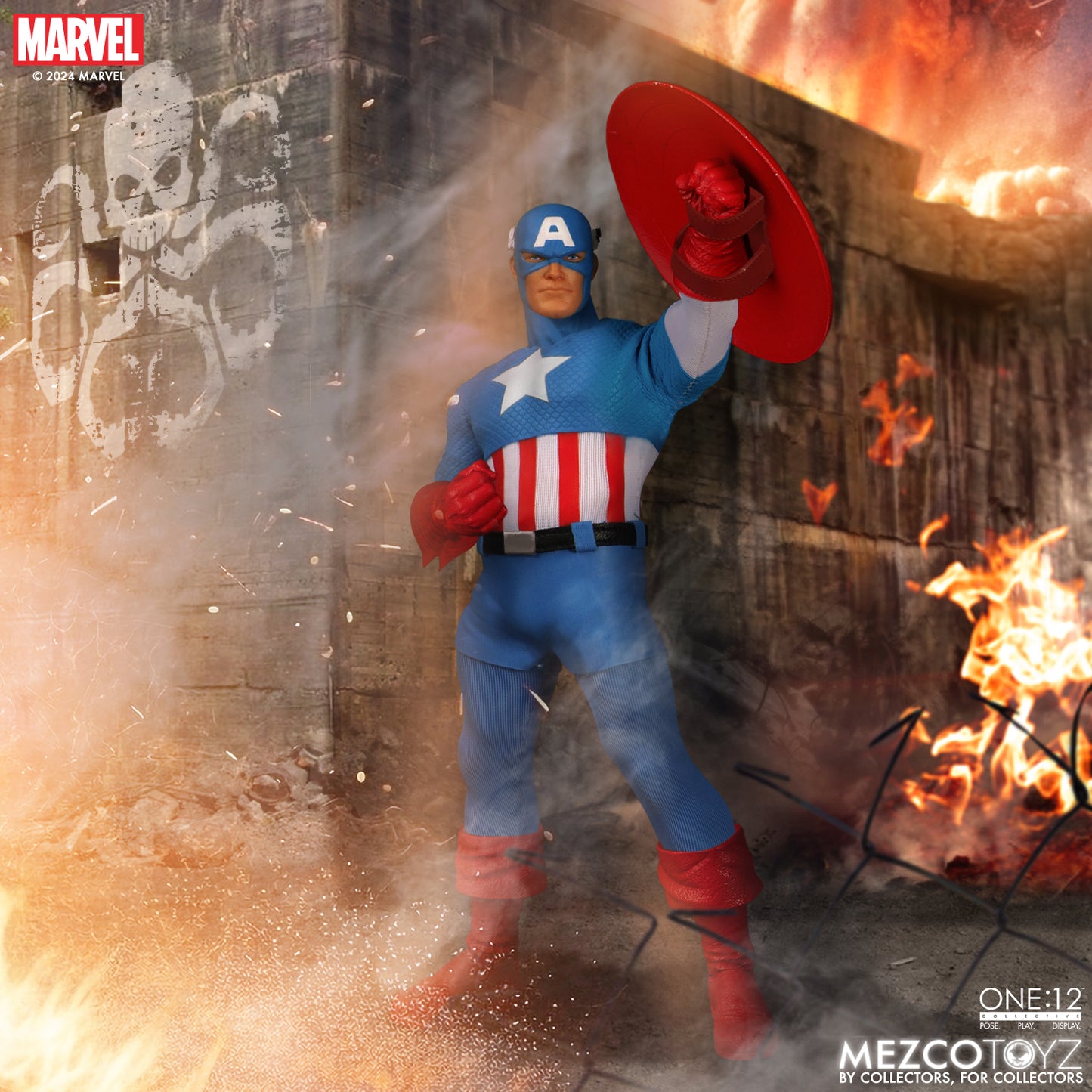 Captain America One 12 Collective Mezco Action Figure Pre-order