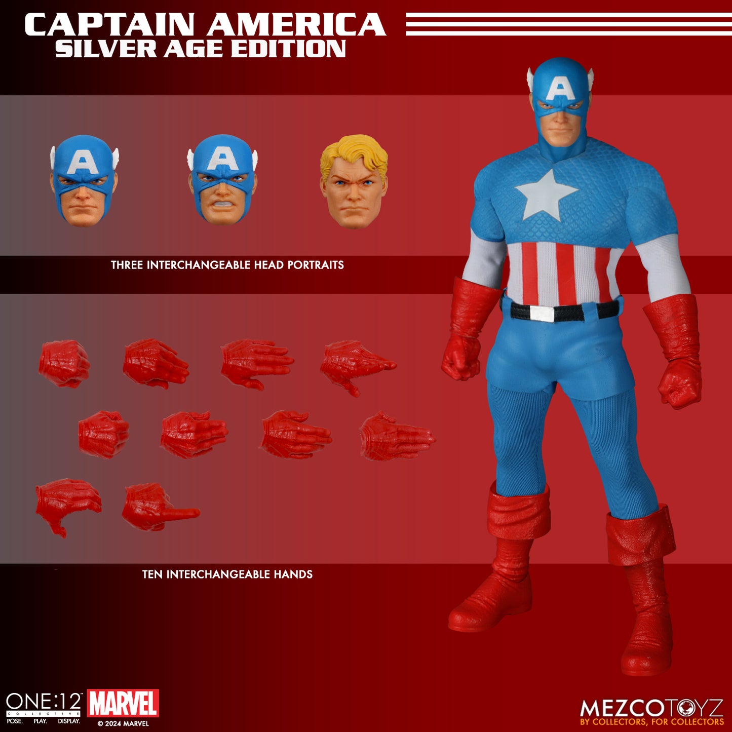 Captain America One 12 Collective Mezco Action Figure Pre-order