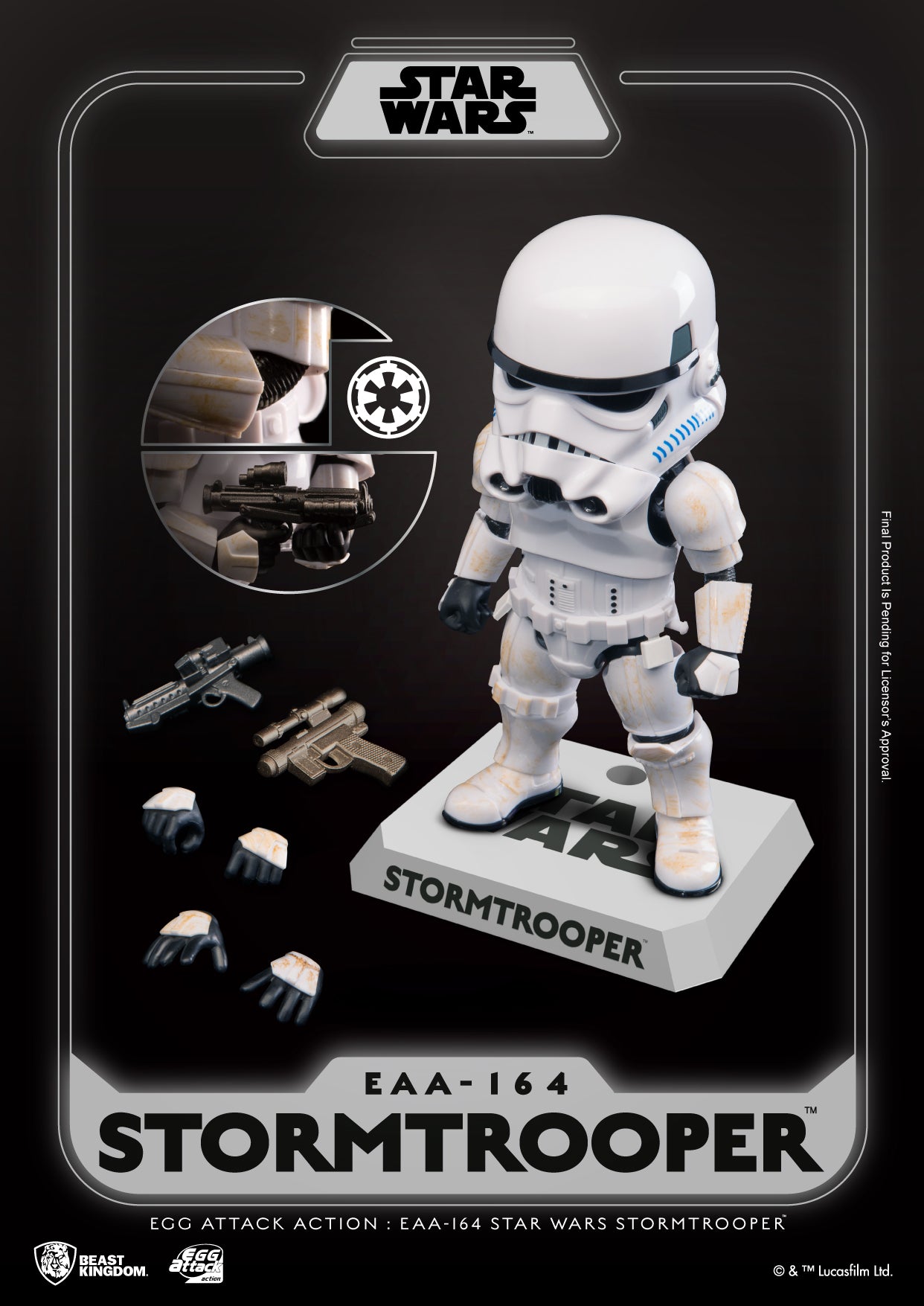 Storm Trooper Star Wars Egg Attack EAA-164 Action Figure Pre-order