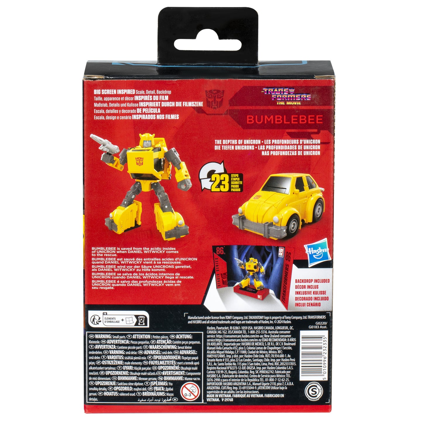 Bumblebee Transformers Studios Series 86 Action Figure
