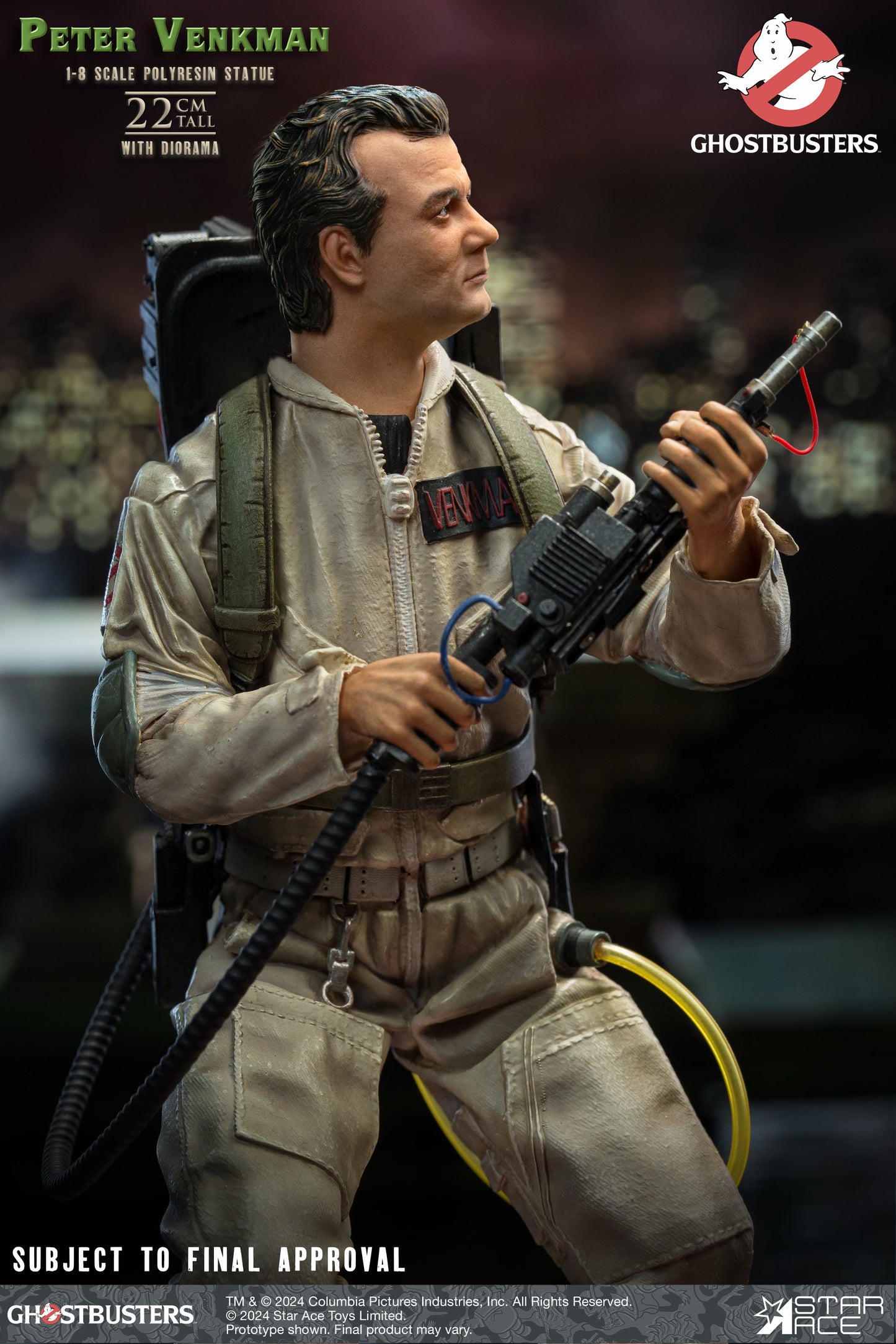 Peter Venkman and Winston Zeddemore Set Ghostbusters 1/8 Scale Statue